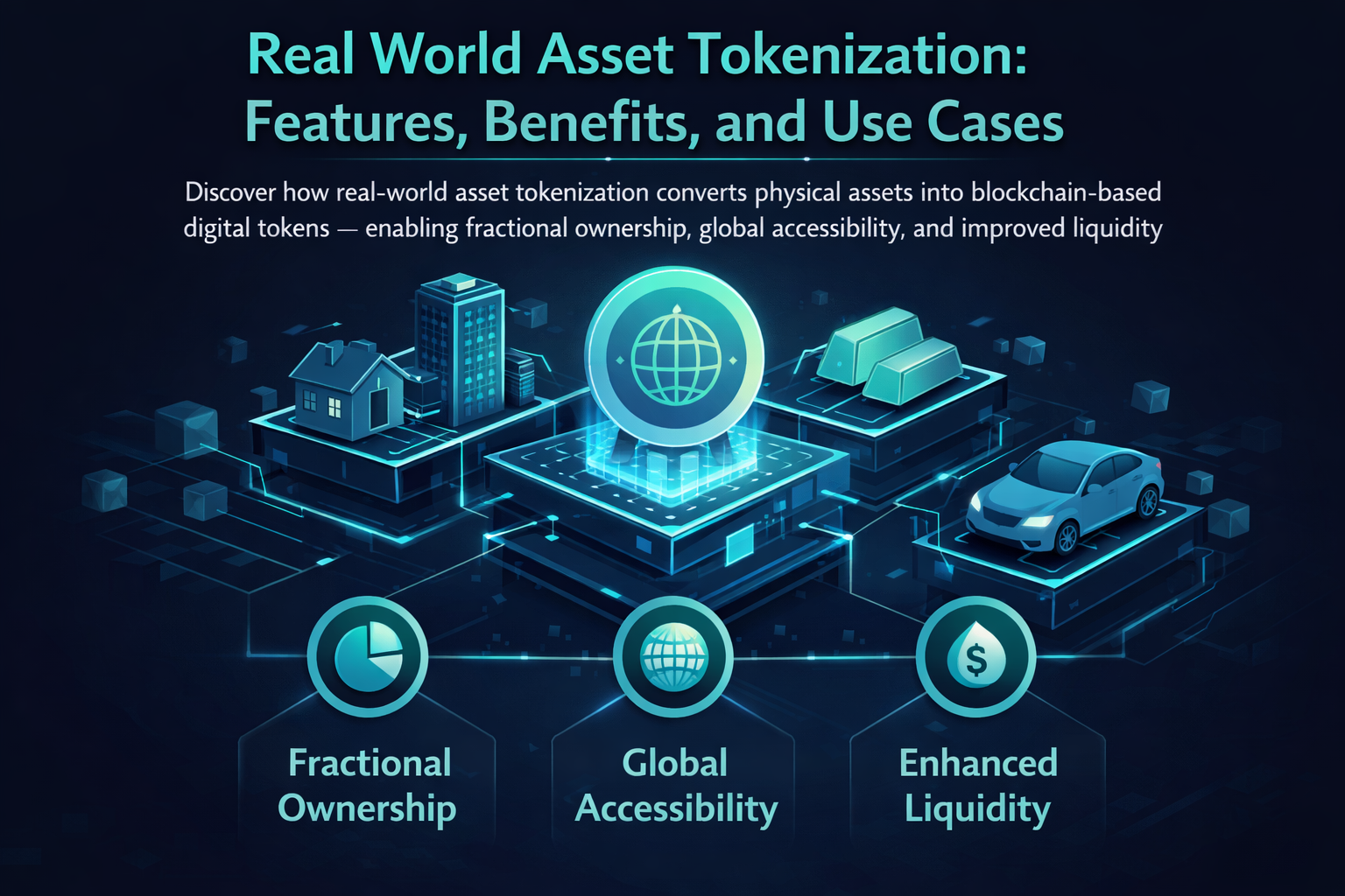 Real World Asset Tokenization: Features, Benefits, and Use Cases