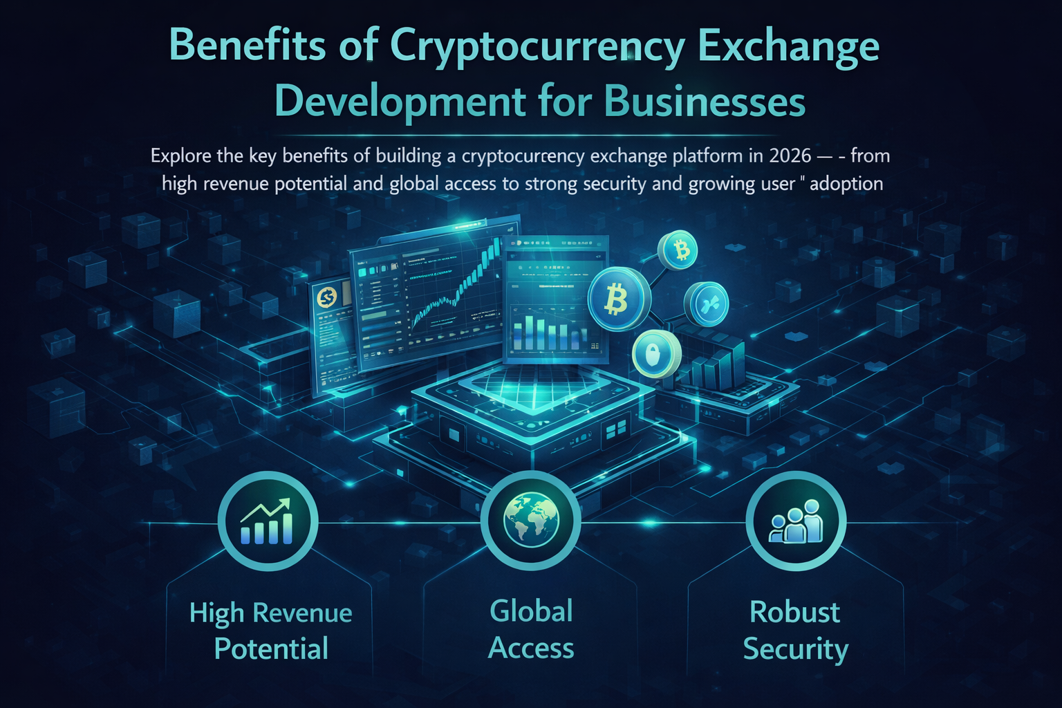 Benefits of Cryptocurrency Exchange Development for Businesses